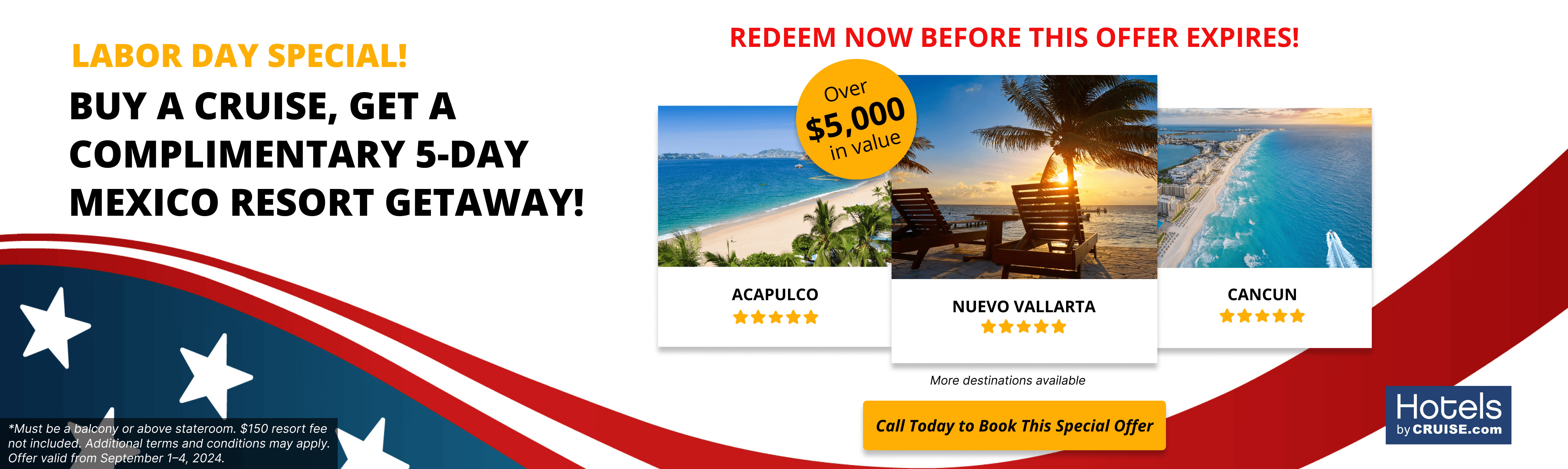Labor Day Cruise Sale