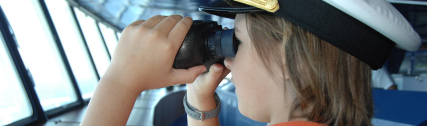 Crystal  Kids Cruises Bridge Lookout