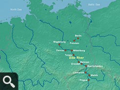 Elbe River Map