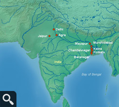 Ganges River Map