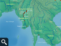 Myanmar Map